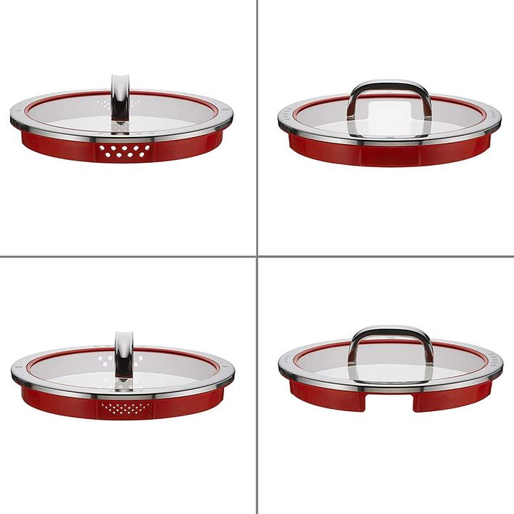 Immagine prodotto WMF Set di pentole (24 cm, Set di pentole e padelle da cucina, Acciaio inossidabile)