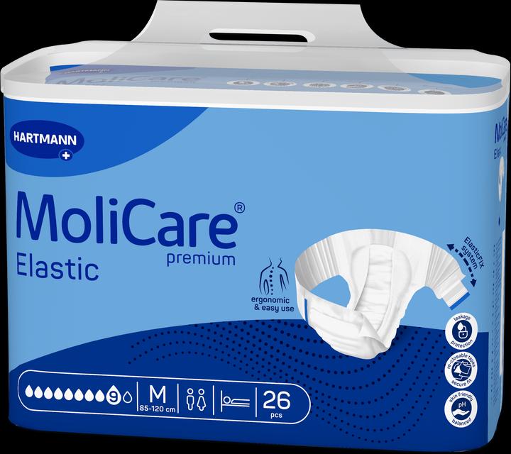 MoliCare Elastic 9 Inkontinenz Slip (26 x, M)