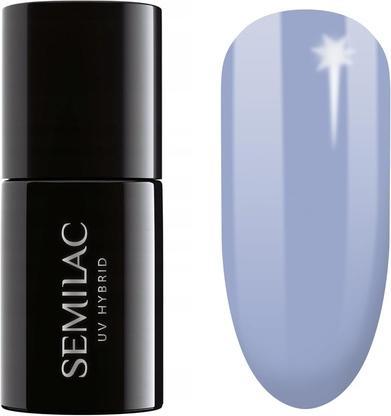 Actual product image Semilac UV Hybrid Nail Polish 603 Summer Sky 7ml (UV gel varnish)