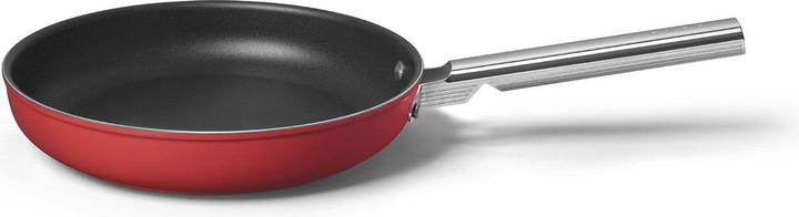 Immagine prodotto Smeg CKFF2801RDM Padella Ø 28 cm, rosso (28 cm, Padella per friggere, Acciaio inossidabile, Alluminio)