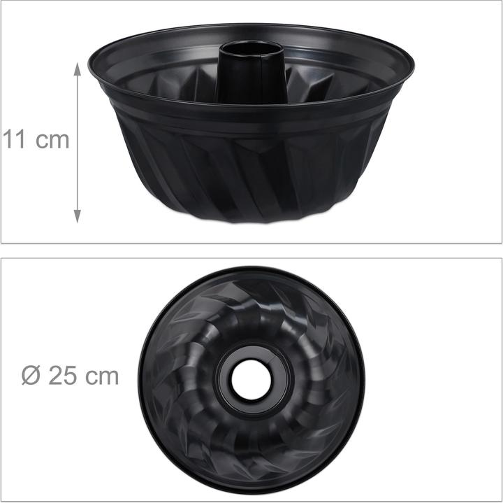 Image du produit Relaxdays Moule à Kouglof, Ø 25 cm (25 cm)