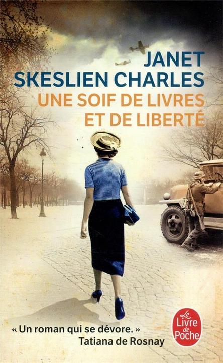 Actual product image Une soif de livres et de liberté (French, Charles Janet Skeslien, 2022)