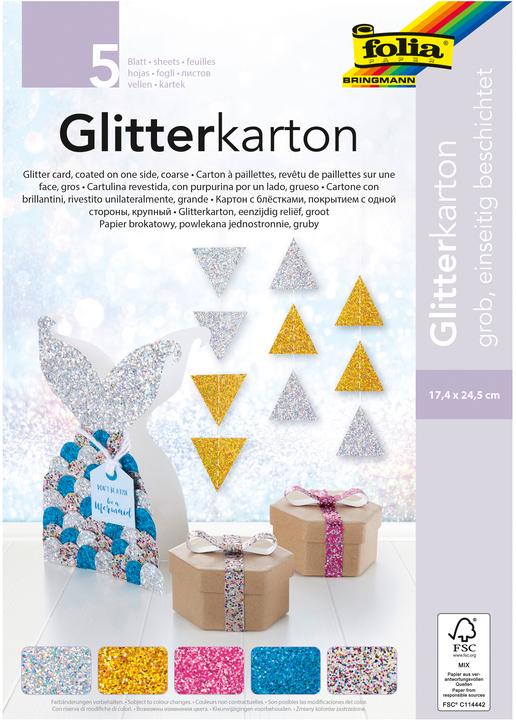 Produktbild Folia Glitterkartons (300 g/m², 1 x)