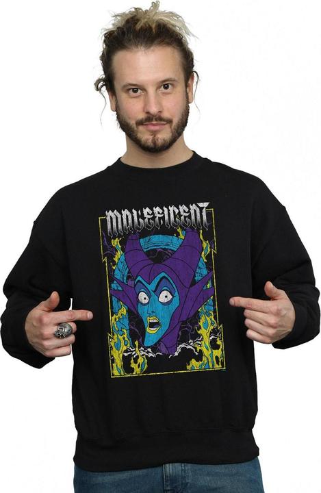 Actual product image Disney Mens Maleficent Poster Sweatshirt (M)