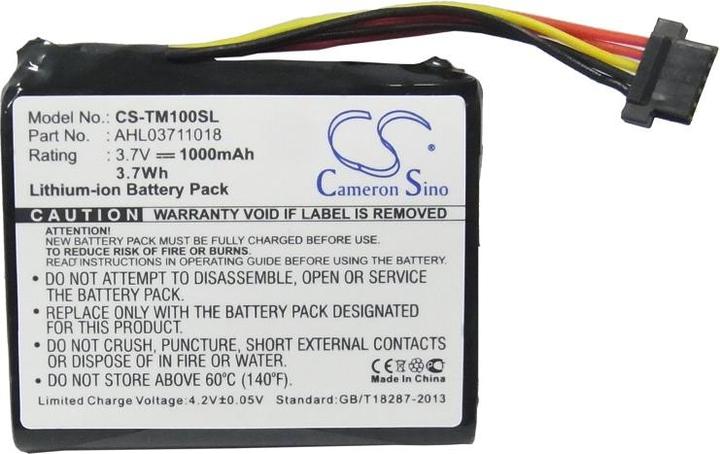 Image du produit NoName GPS Batterie pour TomTom 4CQ02, AHL03711018, VF1C