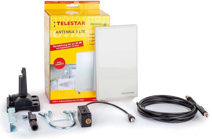Produktbild Telestar Antenna 3 LTE (Flachantenne, 30 dB, DVB-T / -T2, LTE)
