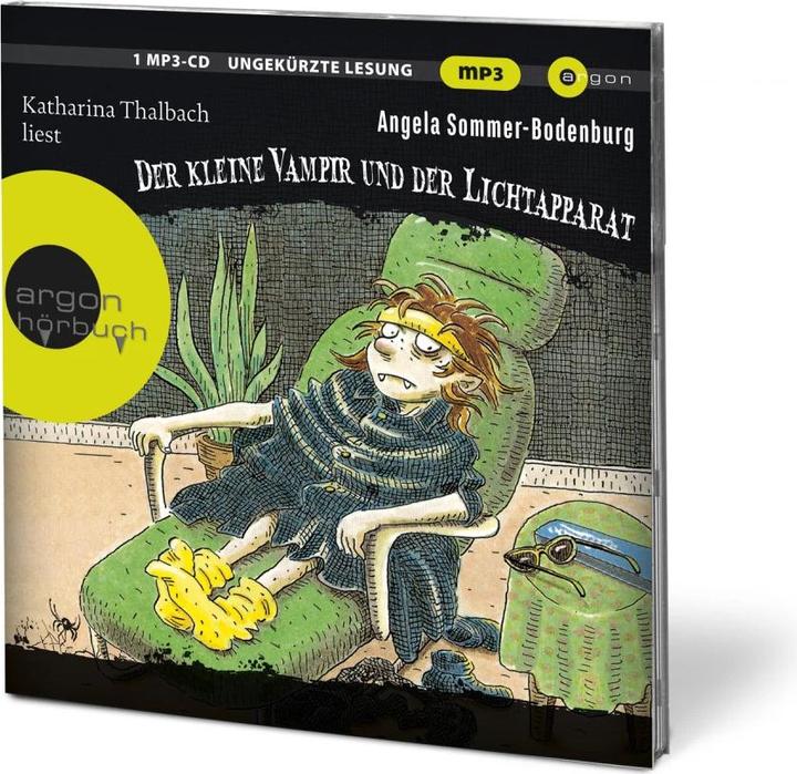 Produktbild Der kleine Vampir und der Lichtapparat (Angela Sommer-Bodenburg, Amelie Glienke, Katharina Thalbach, Deutsch)