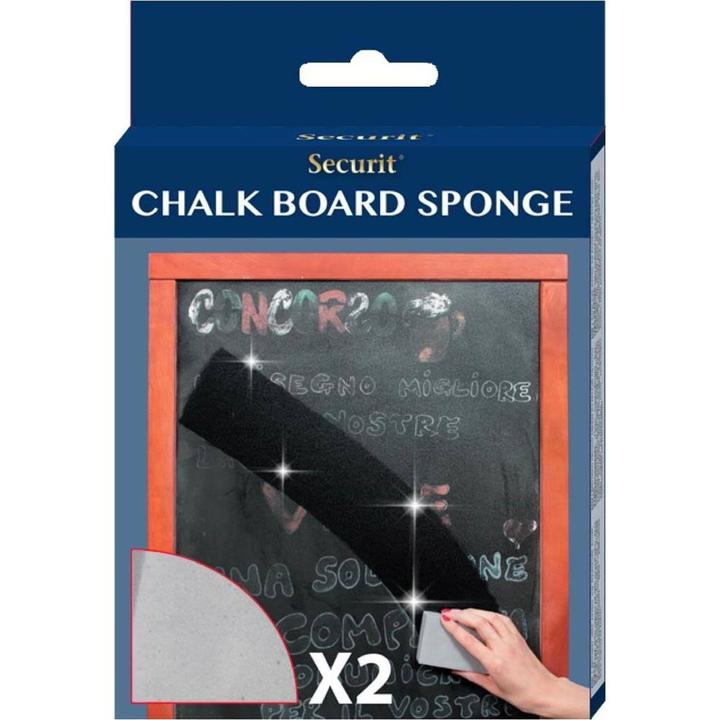 Produktbild Securit Chalk Board Sponge 2er Set