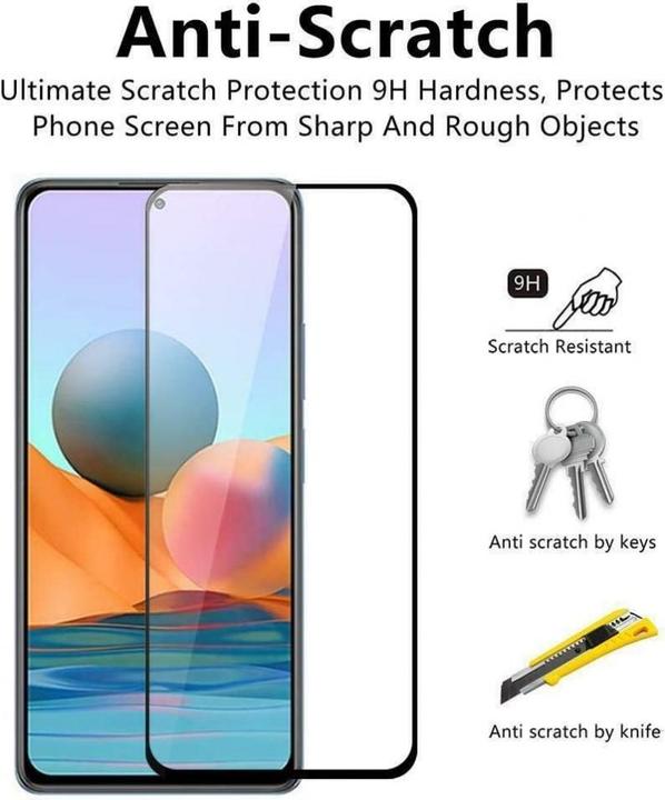 Immagine prodotto Screenguard Xiaomi Redmi Note 10 Pro Pellicola protettiva di vetro a schermo intero 2.5D 9H (1 Pezzo/i, Xiaomi Redmi Nota 10 Pro)