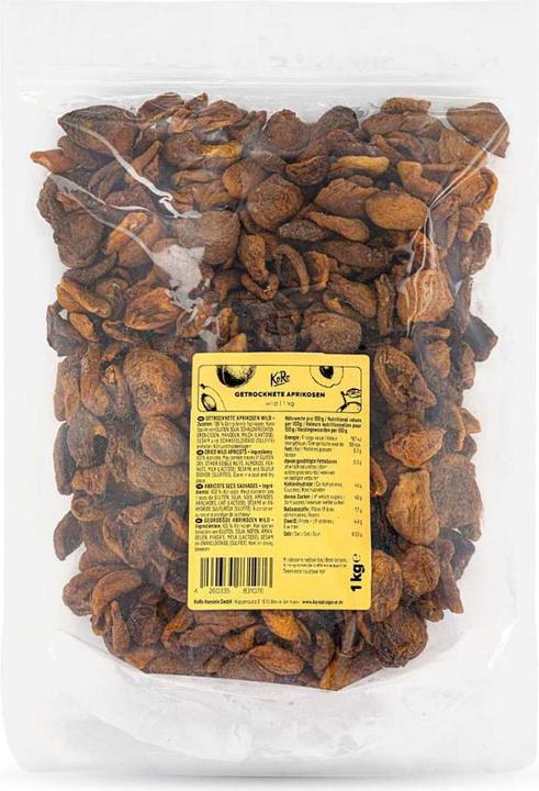Image du produit KoRo Moitiés d'abricots séchés et non soufrés (1000 g)