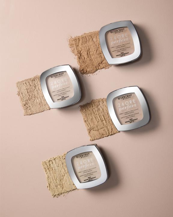 Actual product image Deborah Milano 24ore Perfect Compact Powder 02 9 g (Rose)
