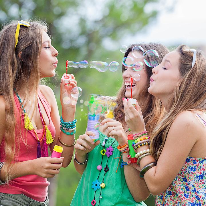 Actual product image Relaxdays LED Bubble Gun