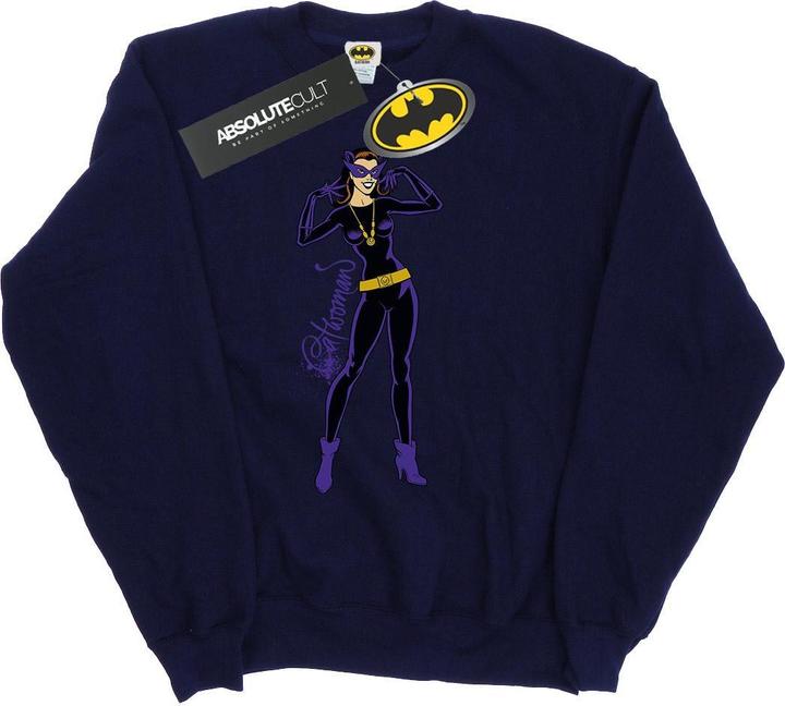 Actual product image Boys Catwoman Happy Pose Sweatshirt (128)