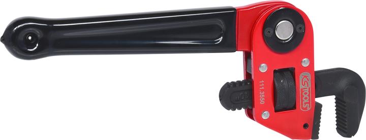 Produktbild KS Tools Einhand-Rohrzange mit verstellbarem Kopf, Länge 250 mm, für Rohr-Ø 1.1/2" (250 mm)