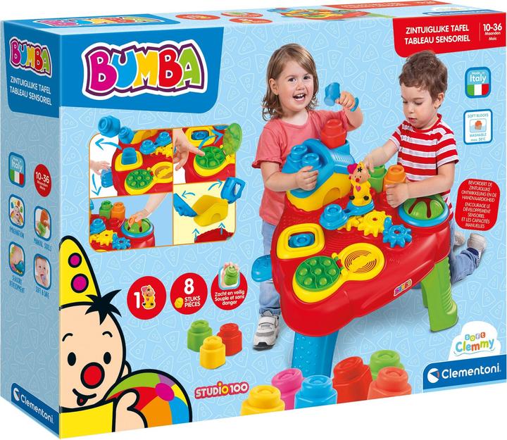 Actual product image Clementoni Clemmy Sensory Bumba Table