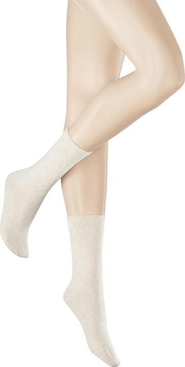 Actual product image Hudson Relax Cotton (3-pack) women's socks, colour 738 beaver mel., size 35-38 (Single pack, 35 - 38)