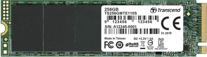 Immagine prodotto Transcend PCIE SSD 110S 256GB (256 GB, M.2 2280)