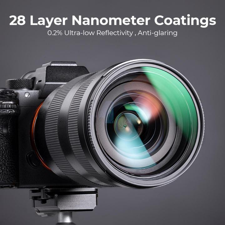 Produktbild K&F Concept 105MM MCUV Protection Filter with 28 Multi-Layer Green Coatings HD Waterproof Scratch Resistant (Nan (UV-Filter)