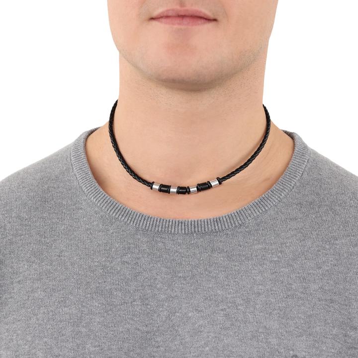 Image du produit S.Oliver Halsschmuck für Herren, Edelstahl (Acier inoxydable)