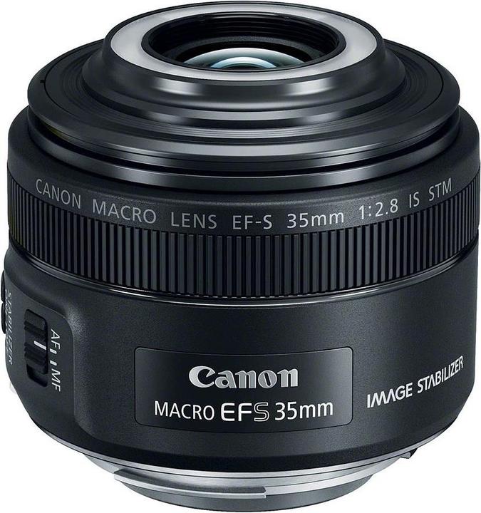 Canon EF-S 35mm f/2.8 IS Makro STM - Import (Canon EF-S, APS-C / DX)