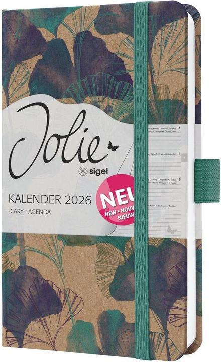 Image du produit Sigel Agenda de poche Jolie Pure (9,5 x 15 cm, Allemand, Néerlandais, Français, Anglais)