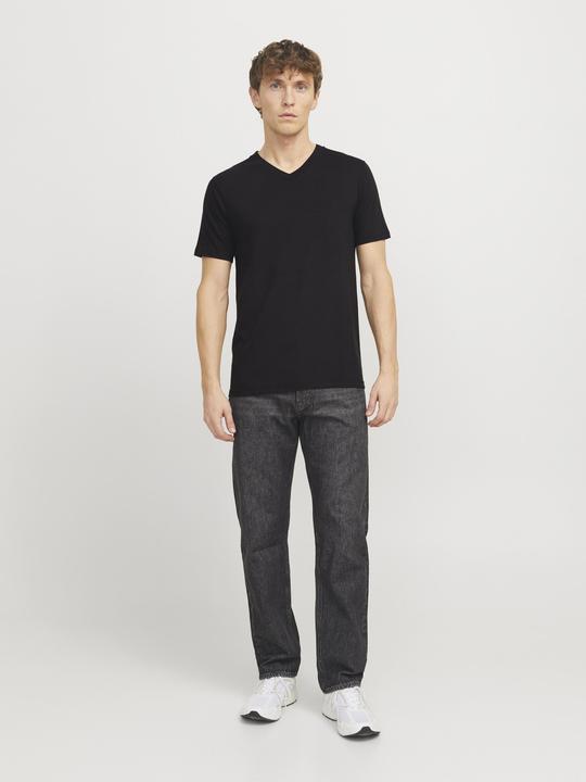 Actual product image Aprel 3-pack Unicoloured V-neck T-shirt T-shirt (XXL)