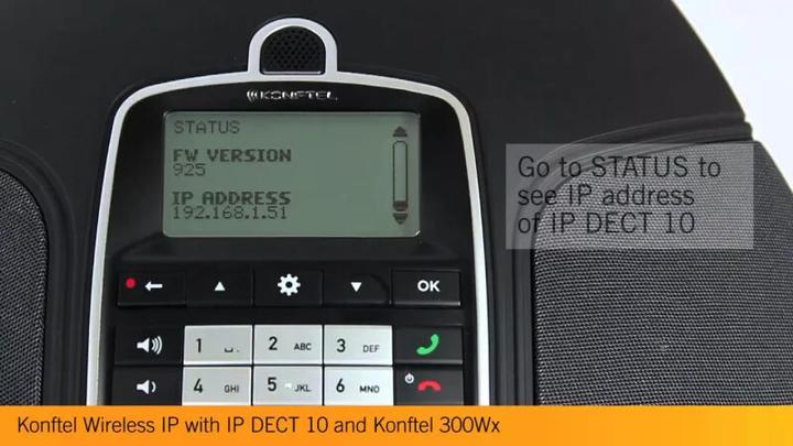 Actual product image Konftel Ip Dect 10