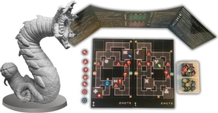 Immagine prodotto Horrible Guild HR005 - ALONE, gioco da tavolo, 2-4 giocatori, da 14 anni (edizione DE) (Tedesco)