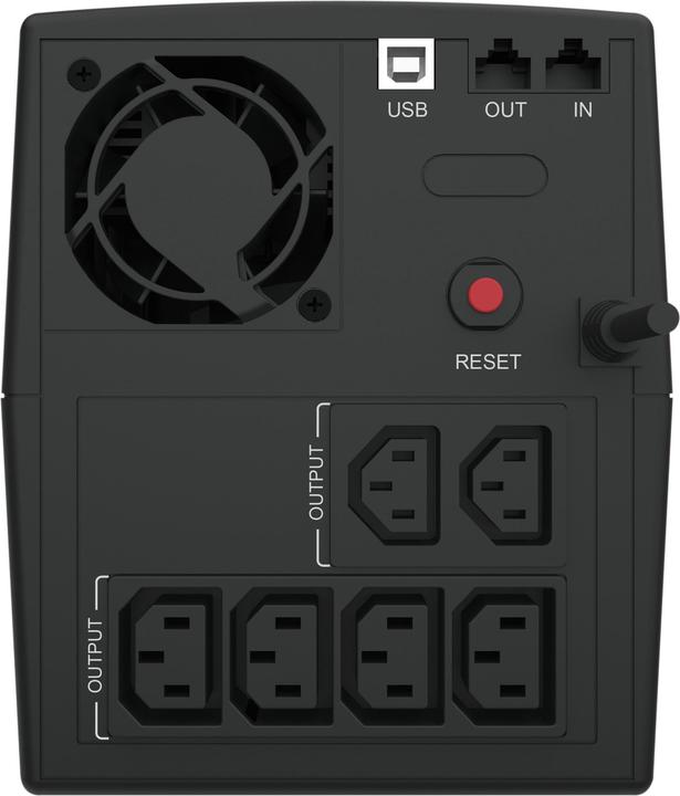Productafbeelding Conceptronic ZEUS USV 2200VA LED / ZEUS 04E (2200 VA, 1320 W, Lijninteractief UPS)