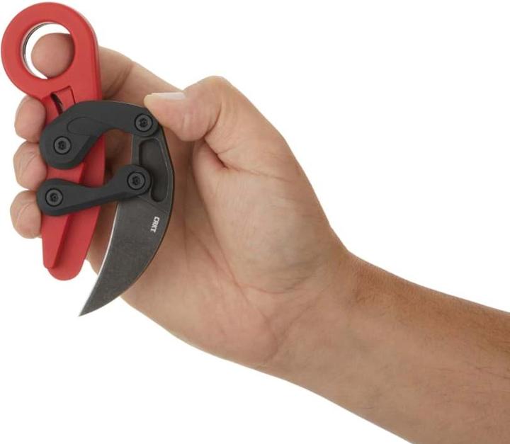 Actual product image CRKT Provoke Grivory Red