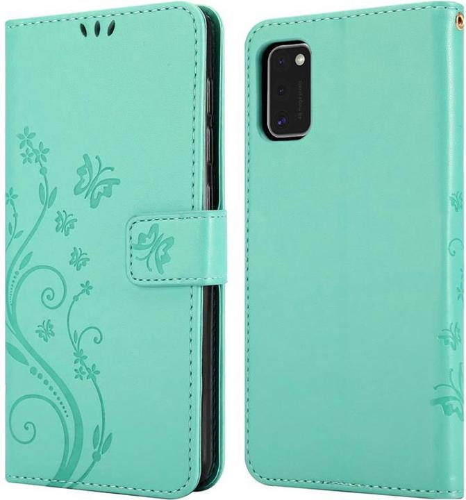Actual product image Cadorabo Flower Book Cover (Samsung Galaxy A41)