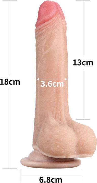 Image du produit Lovetoy Gode à peau coulissante