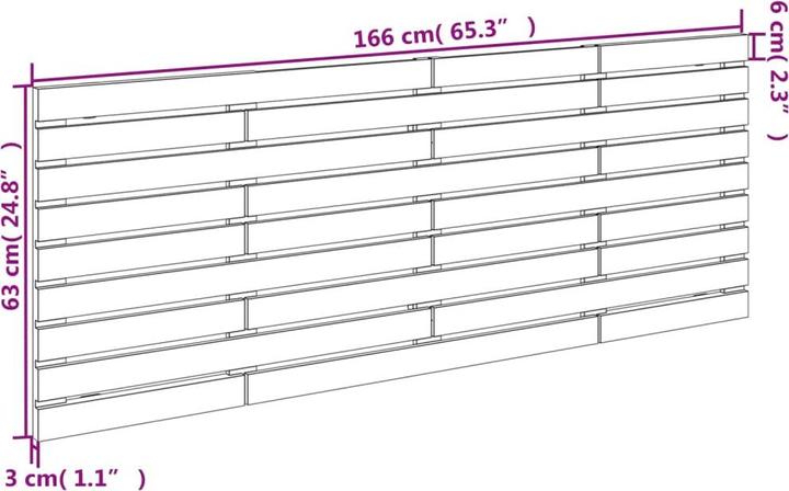 Immagine prodotto VidaXL Dun (166 x 3 x 63 cm)