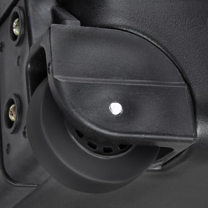 Actual product image tectake Wheeled Transport Case with Telescopic Handle (Photo case, 27 l)