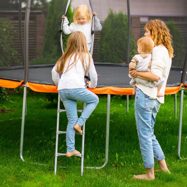 Actual product image Relaxdays Ladder trampoline