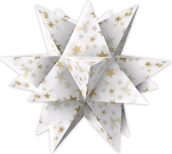Actual product image Ursus Paper decoration Aurelio star gold