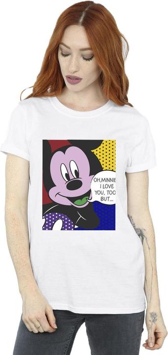 Immagine prodotto Disney Mickey Mouse Oh Minnie Pop Art Maglietta Ampia Donna (XL)