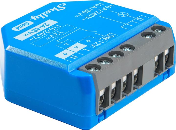 Actual product image Shelly 1 Gen4 (Switch actuator)