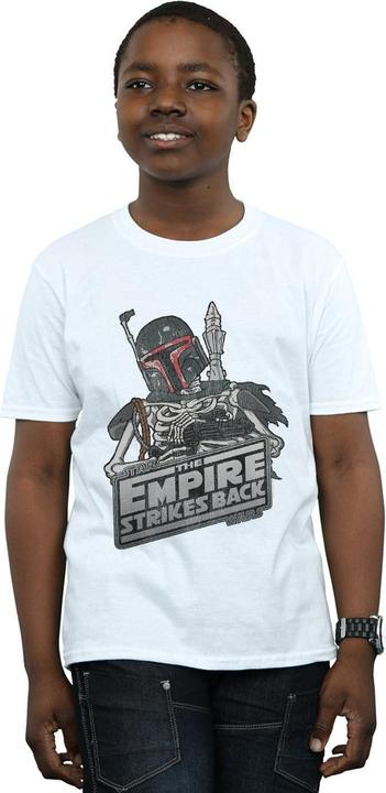 Immagine prodotto Star Wars Boba Fett Skeleton Maglietta Ragazzi (152, 158)