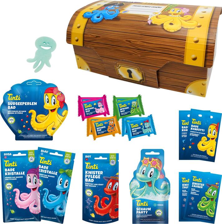 Tinti Treasure chest (Badekugeln)