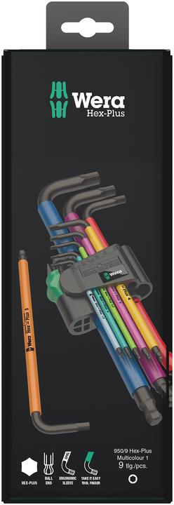 Produktbild Wera 950/9 Hex-Plus Multicolour 1