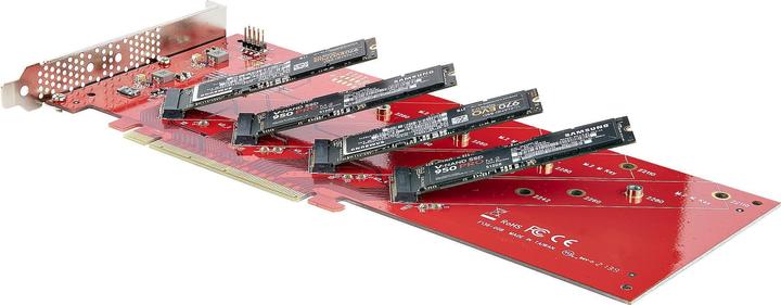 Produktbild StarTech Quad M.2 PCIe Adapter