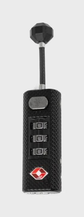 Produktbild D_b_ The Världsvan TSA lock Black Out