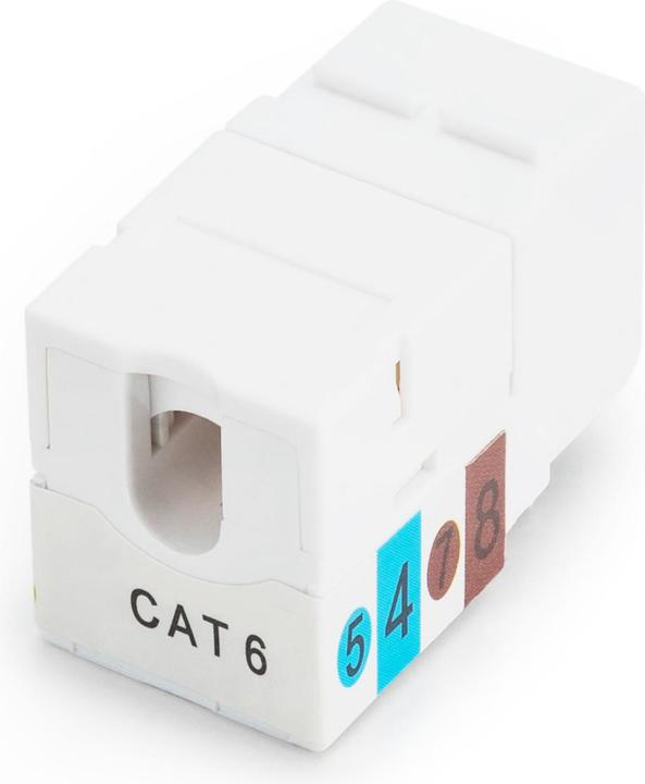 Produktbild Digitus Keystone Modul Cat6 RJ45 ungeschirmt Kabelinstallation ueber LSA Leisten Class E (Keystone Modul)