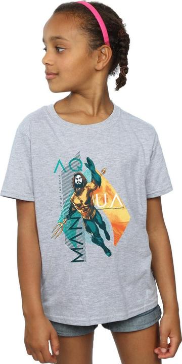 Produktbild Aquaman Tropical Icon TShirt Mädchen (140, 146)