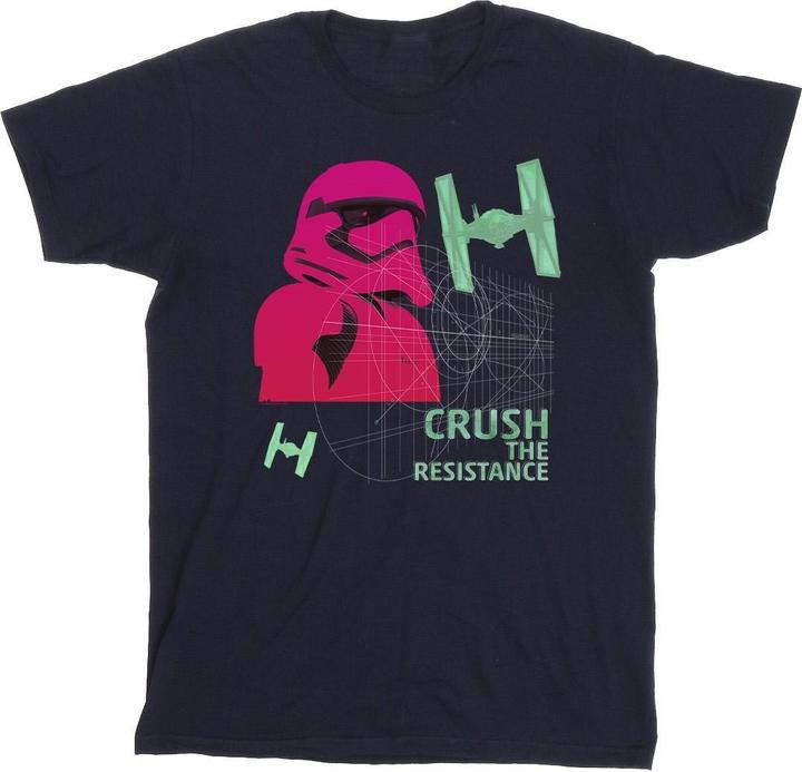 Star Wars First Order Stormtrooper Neon TShirt (3XL)