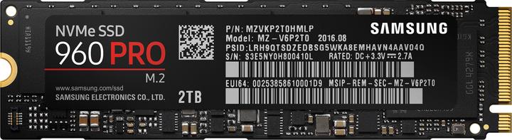 Samsung 960 Pro (2000 GB, M.2)
