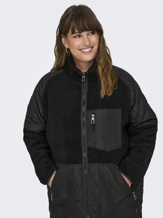 Actual product image Only High closed curve coat quilted jacket (M)
