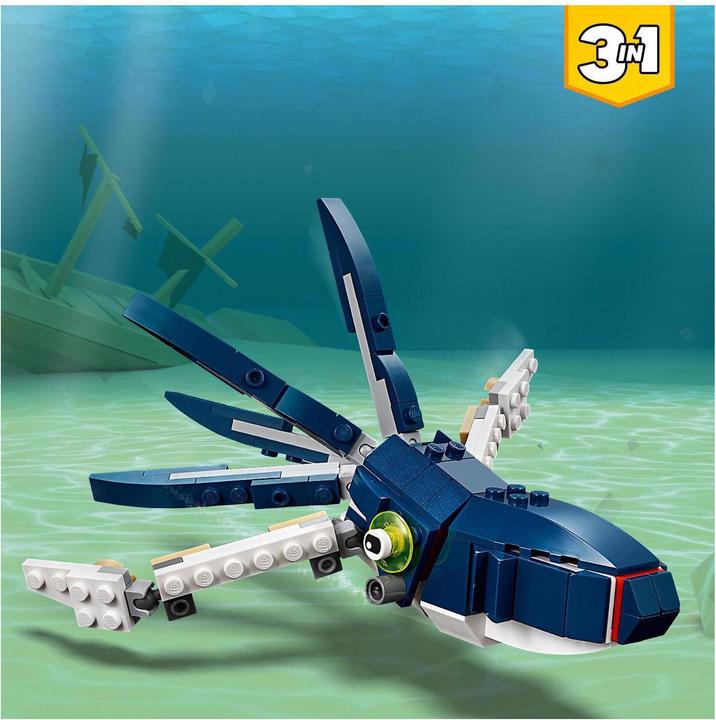 Produktbild LEGO Bewohner der Tiefsee (31088, LEGO Creator 3-in-1)