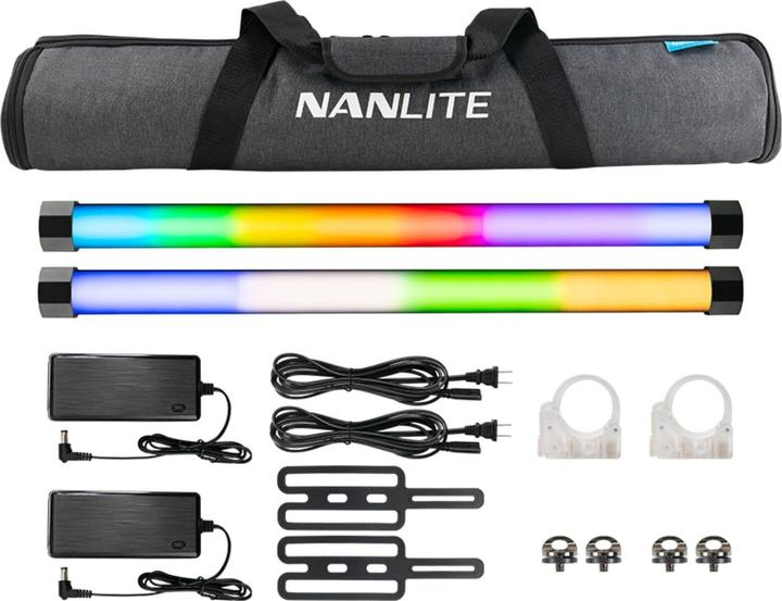 Image du produit Nanlite 2 Kit PavoTube II 15X (Lumière vidéo, éclairage de studio, Lampe à tige)